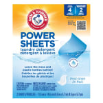 Arm & Hammer Power Sheets Laundry Detergent Fresh Linen, 115/2ct
